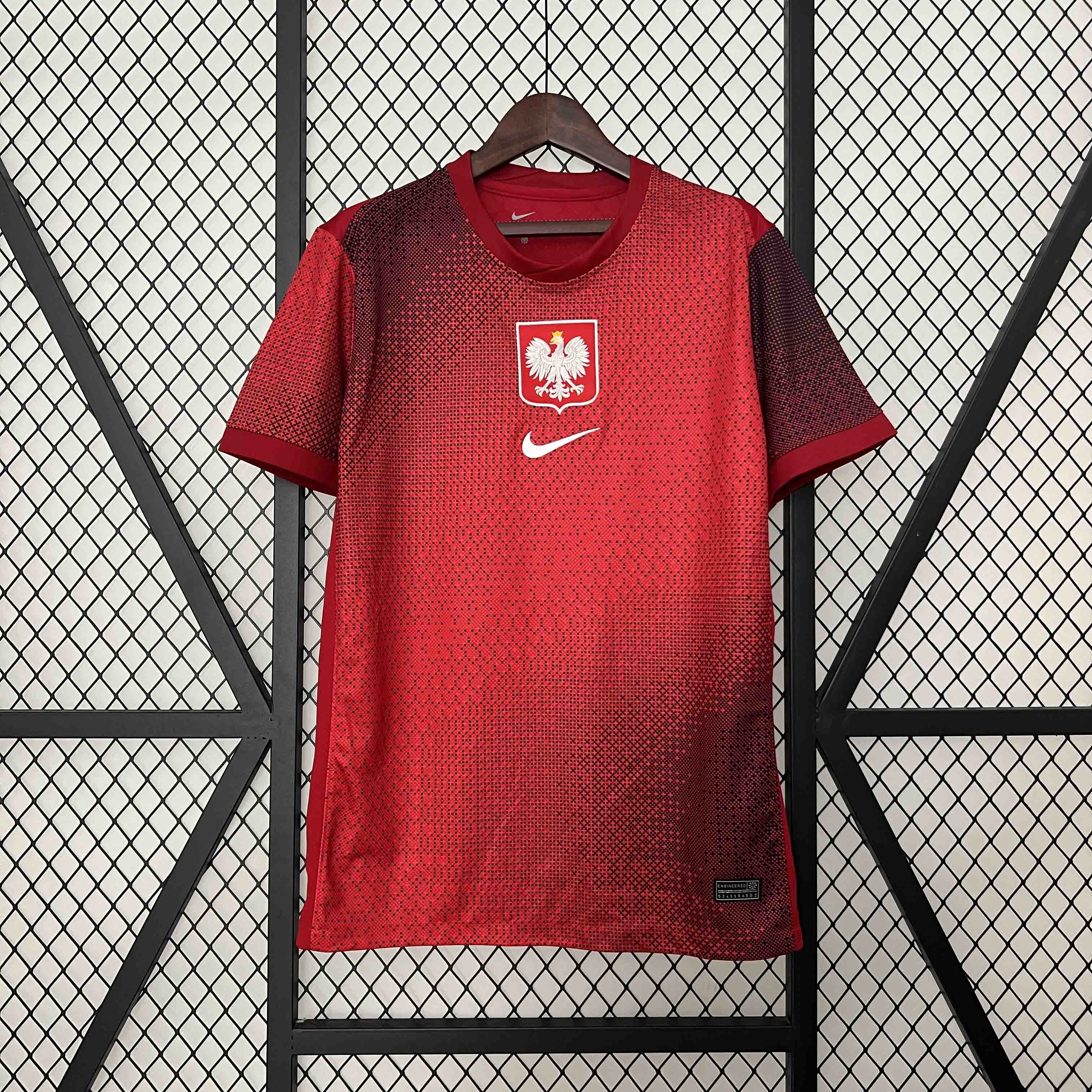 2024 Poland Away Kit UEFA Euro