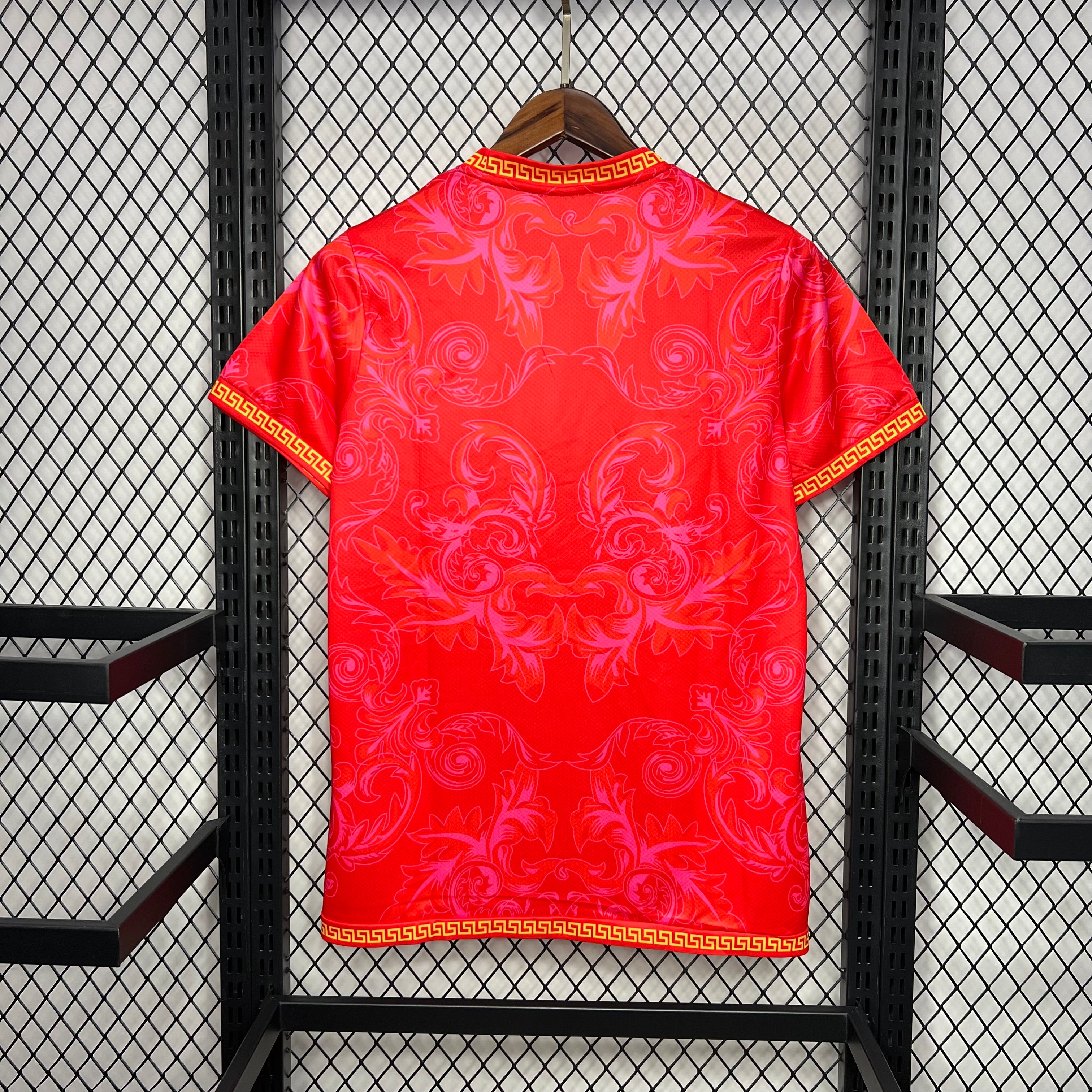 Italy 2024/25 Versace Co-Branded Edition Jersey-Red