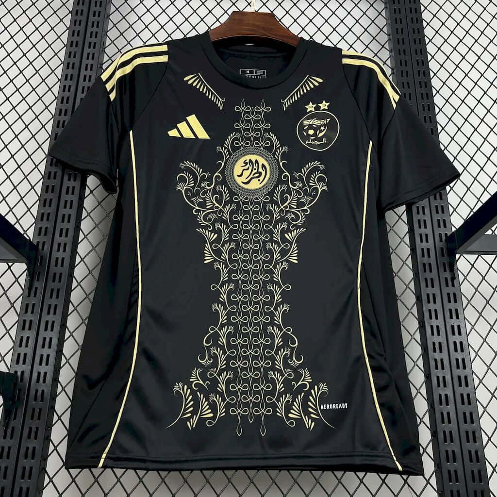 Algeria 2024/25 Karakou Black gold Jersey