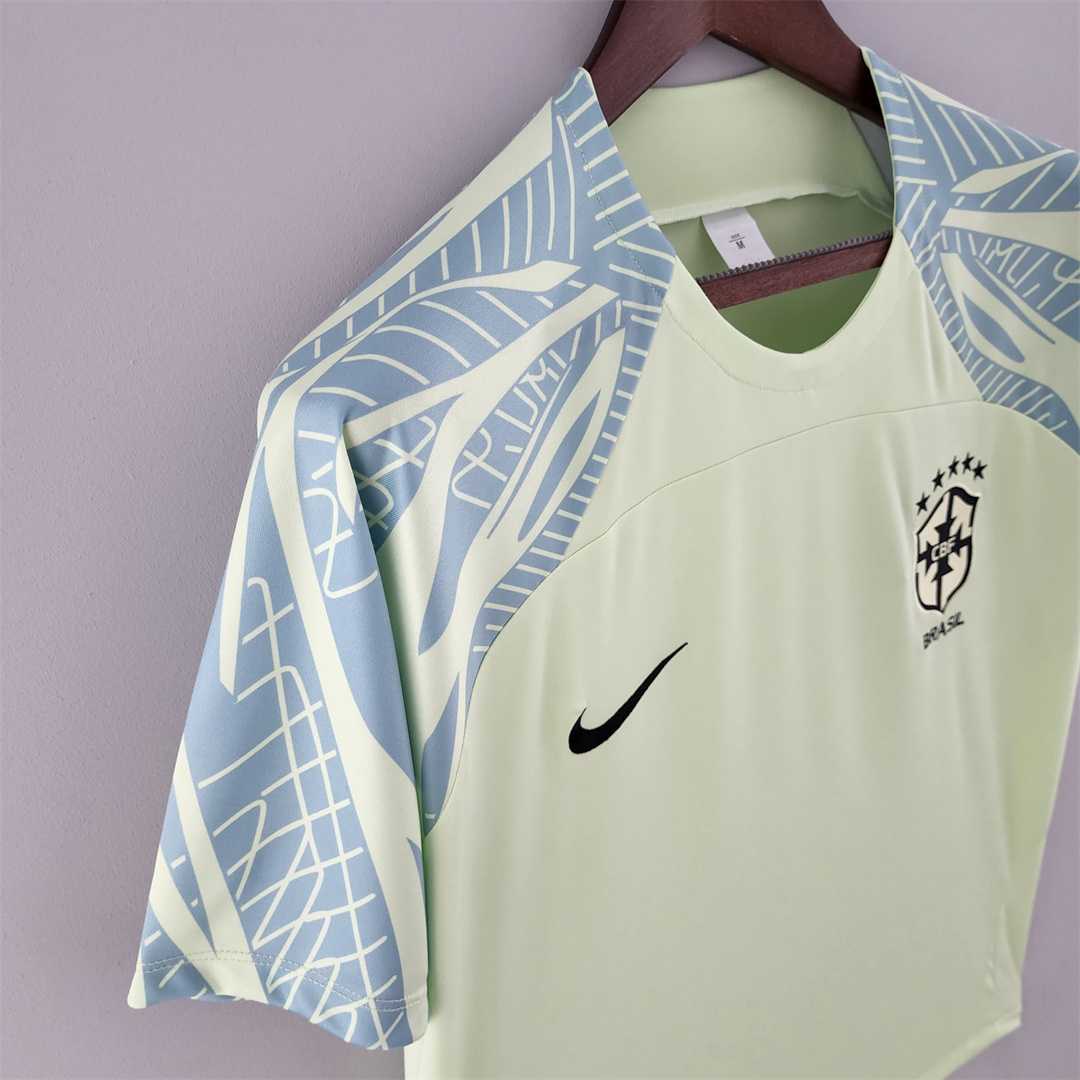 2022 Brazil training suit light green