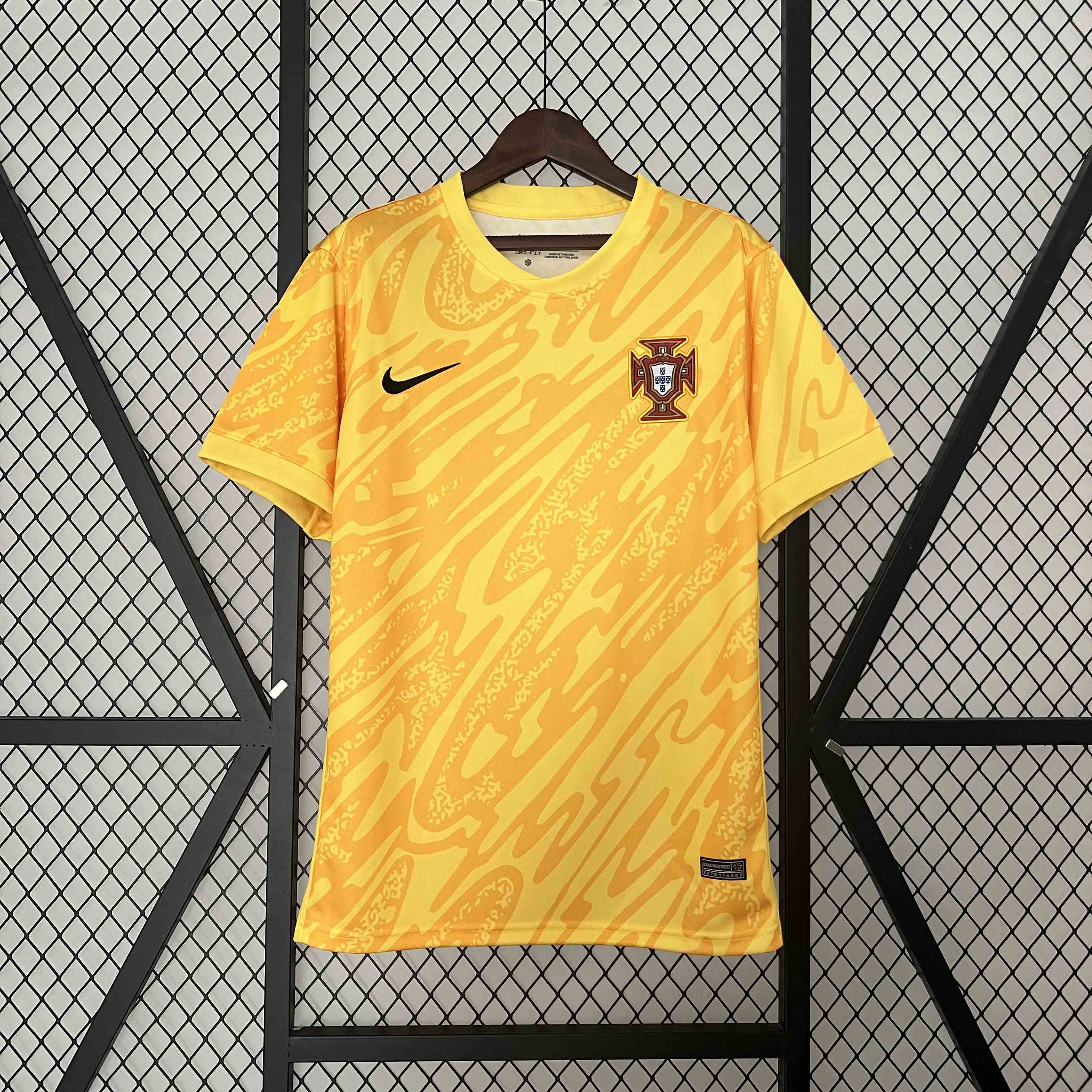 2024 Portugal Goalkeeper Yellow Kit