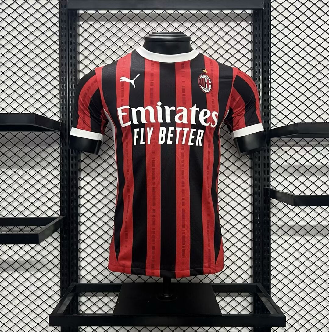 AC Milan 202425 Home Jersey Adidas Player Version