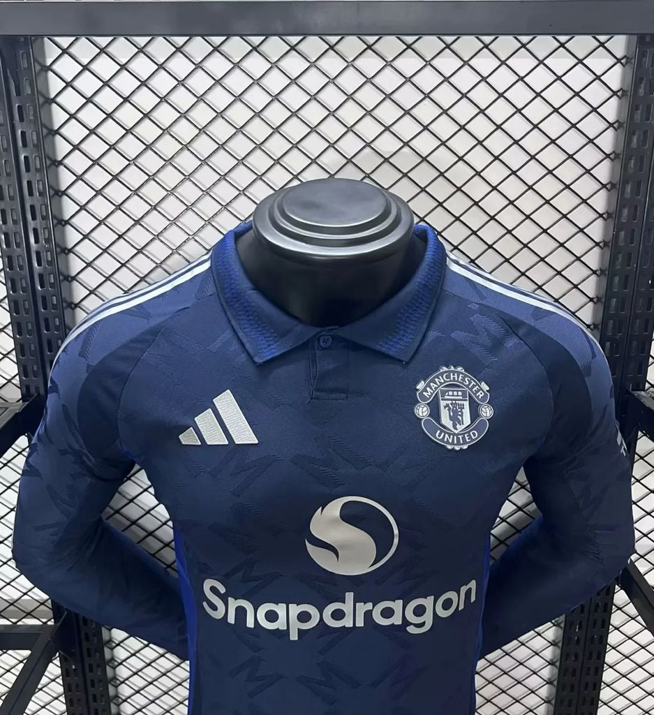 Manchester United 2024/25 Away Long Sleeves Jersey Player Version