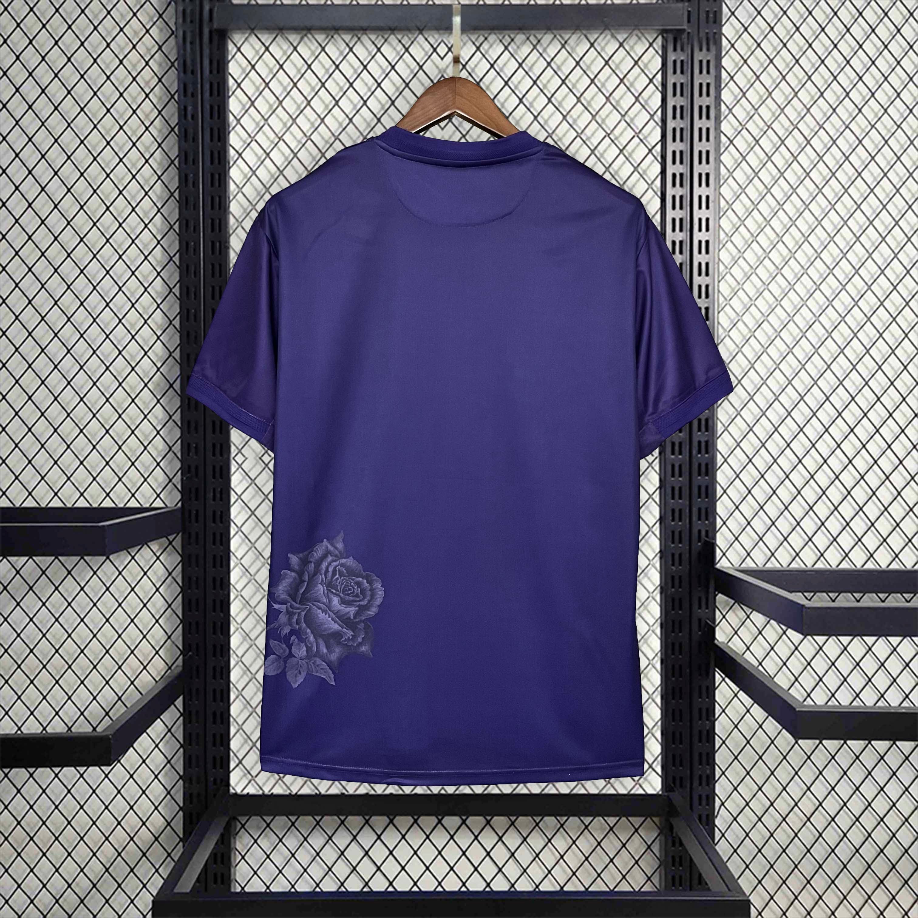 24-25 Real Madrid Y3 Purple Shirt Football