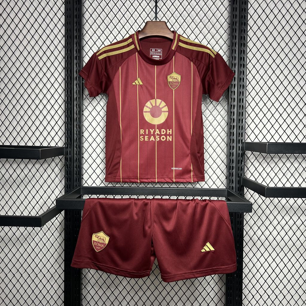 AS Roma 2024/25 Home Kids