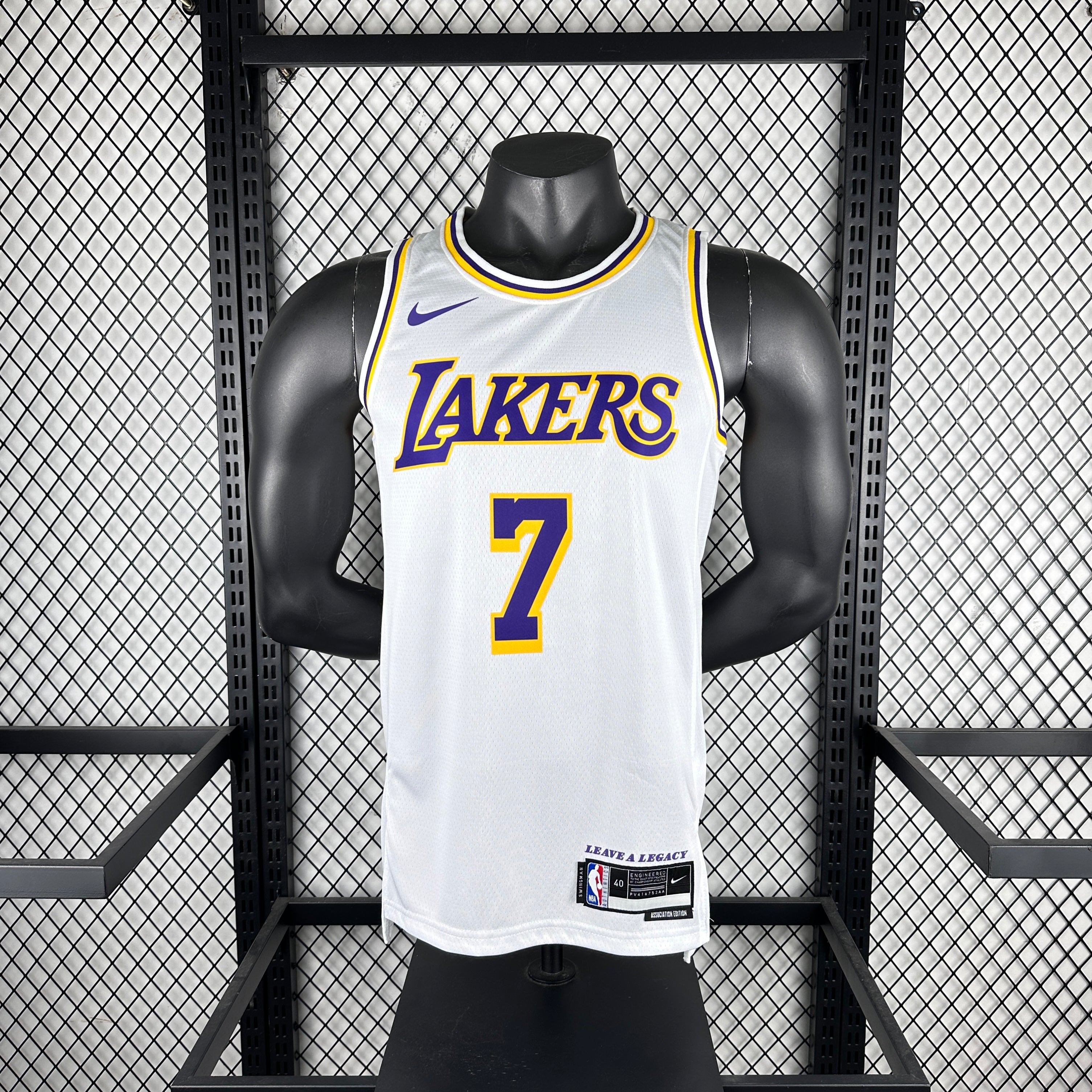 LAKERS JERSEY 7 WHITE