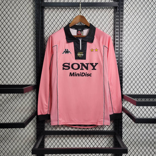 Retro 97-98 Juventus Long Sleeve Away