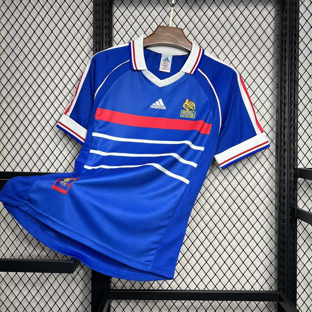 France 1998 Home Retro Jersey