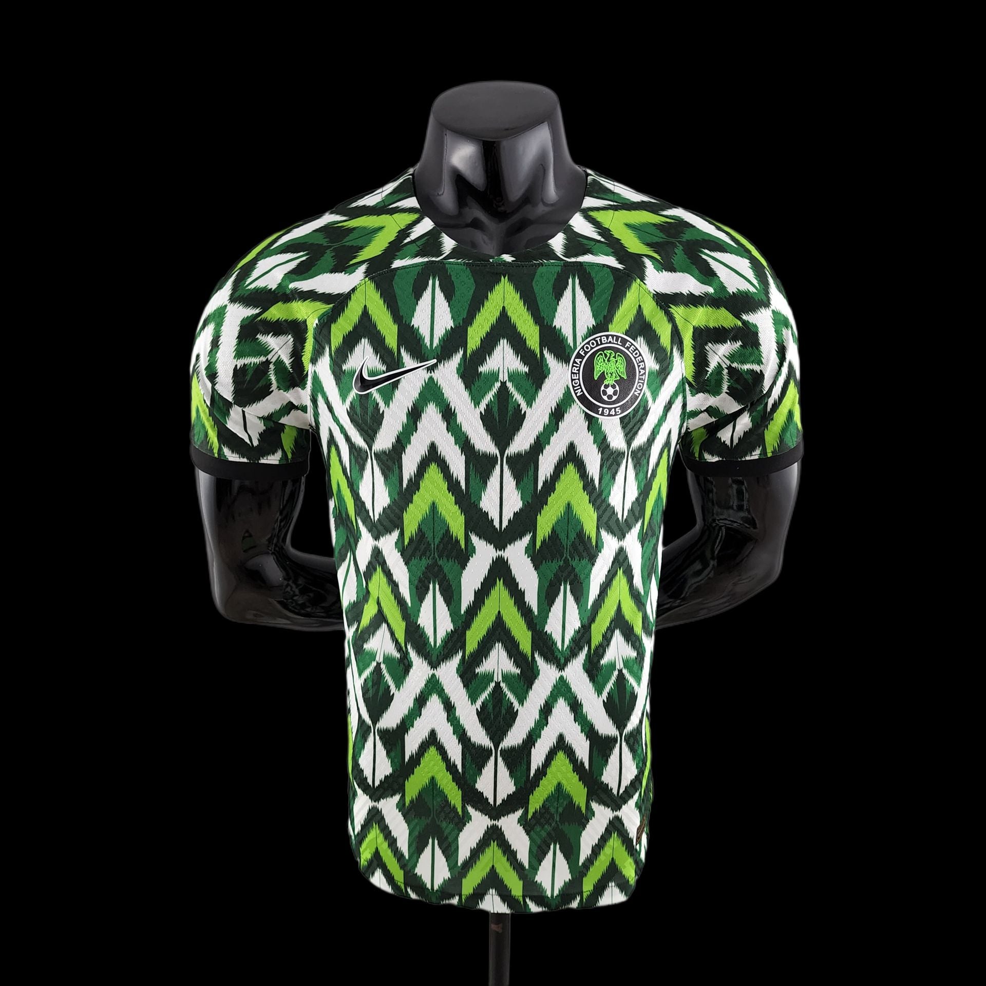 2022 player version Nigeria White Green