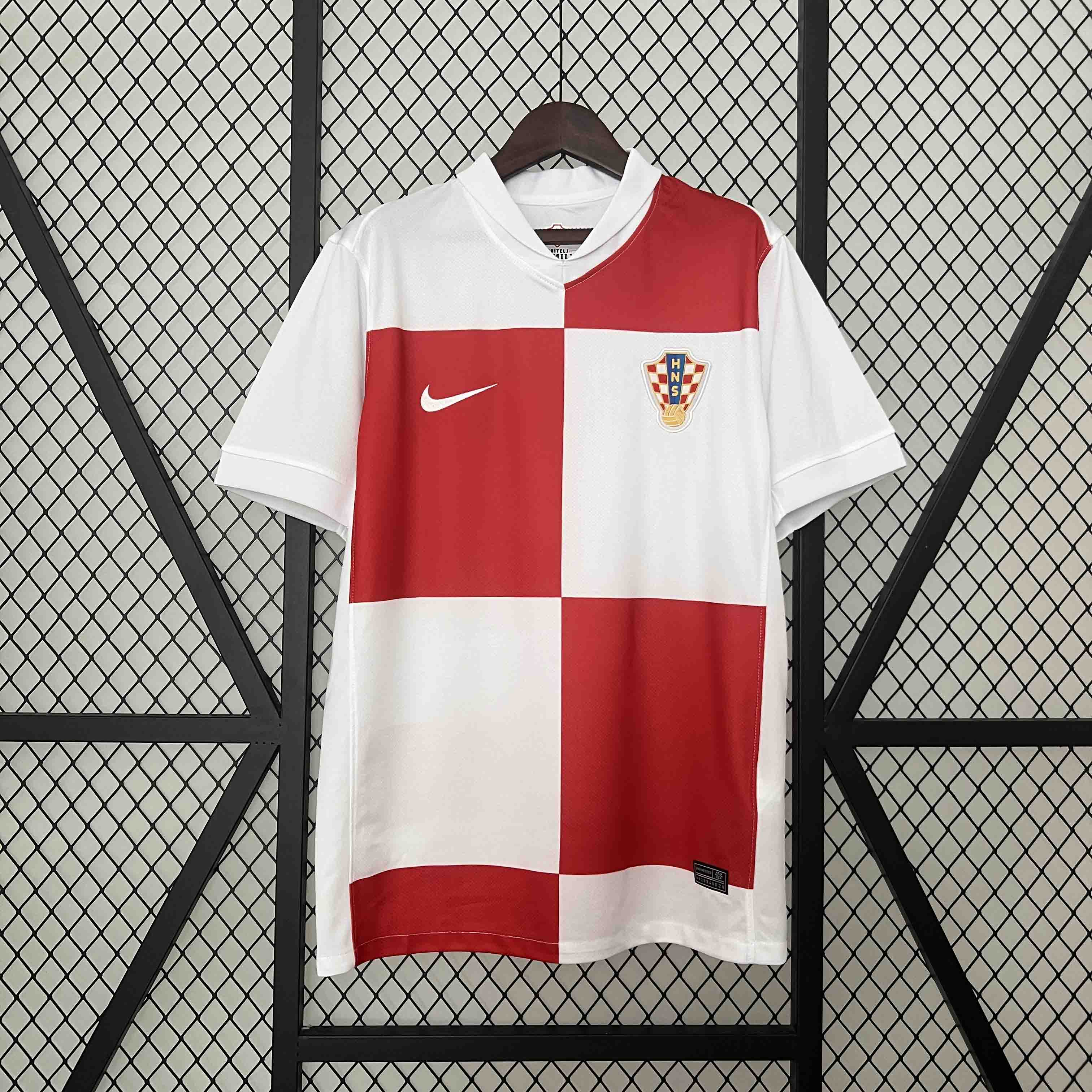 2024 Croatia Home Kit UEFA Euro