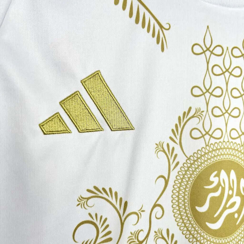 Algeria 2024/25 Karakou White gold Jersey