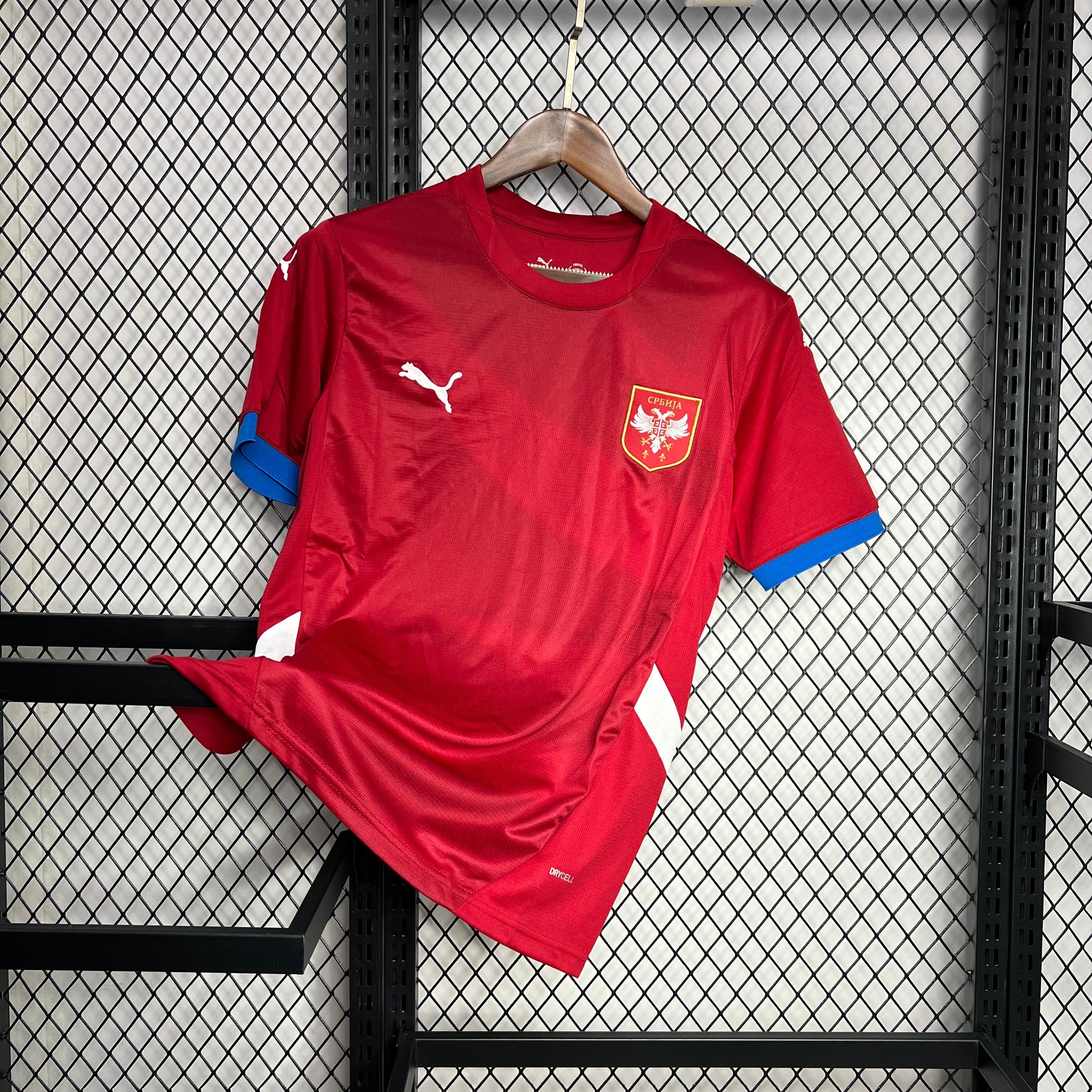 Serbia 202425 Euro Home Jersey