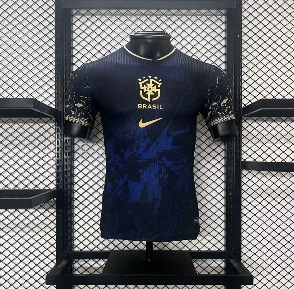 Brazil 2024/25 Blue Special Edition Jersey Player Version