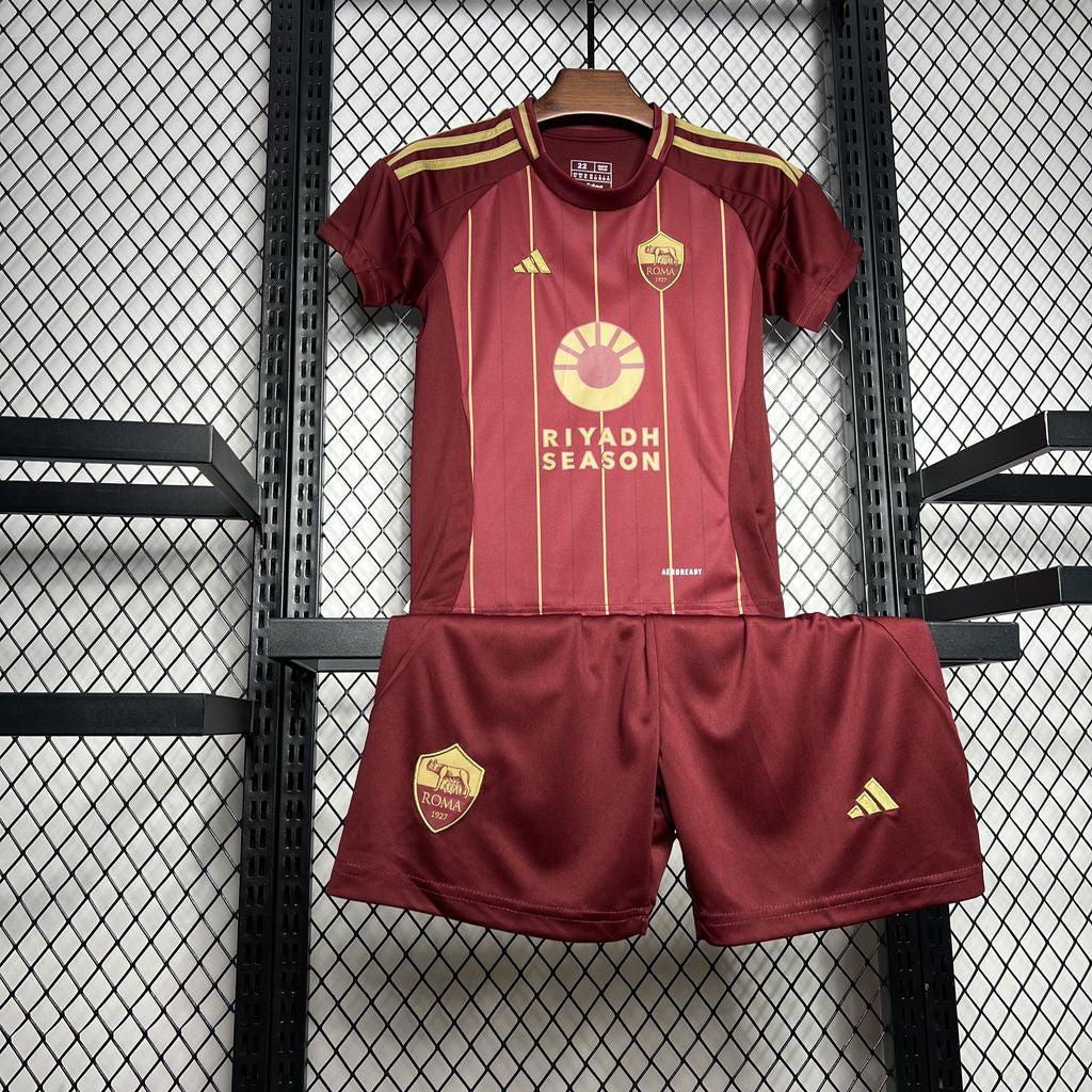 AS Roma 2024/25 Home Kids