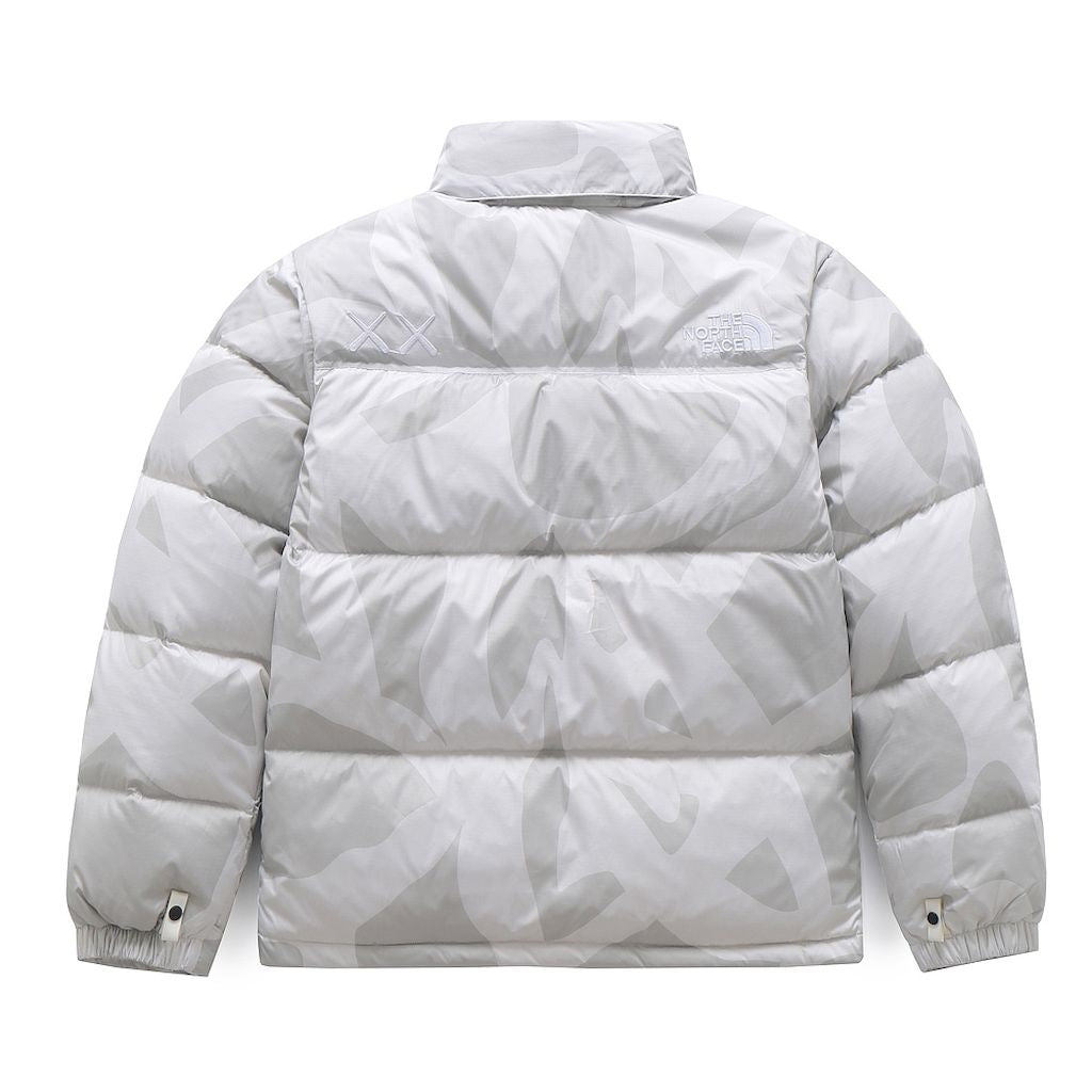 TNF X KAWS Retro 1996 Nuptse White Jacket