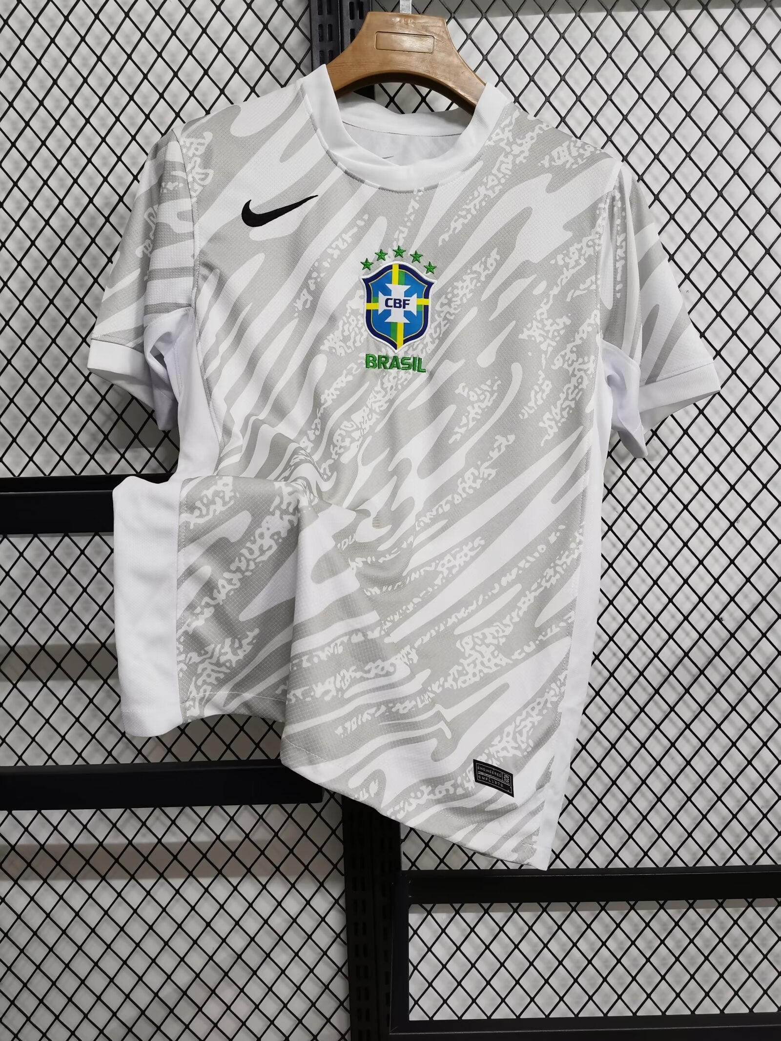 23-24 Brazil Goalkeeper Kit White