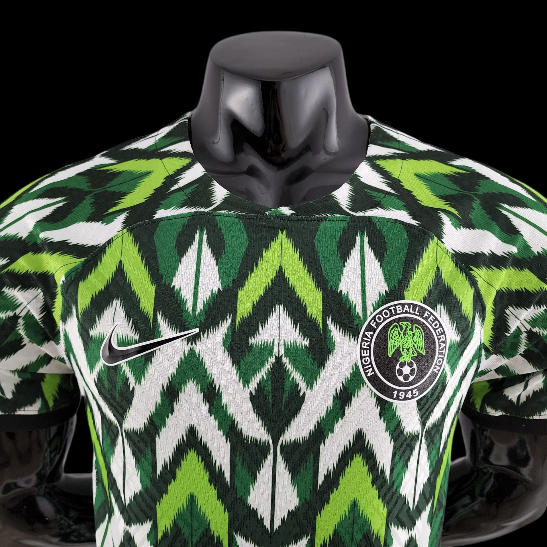 2022 player version Nigeria White Green