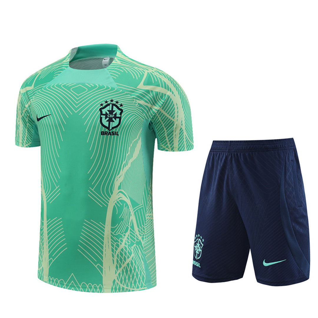 2023 Brazil training suit green