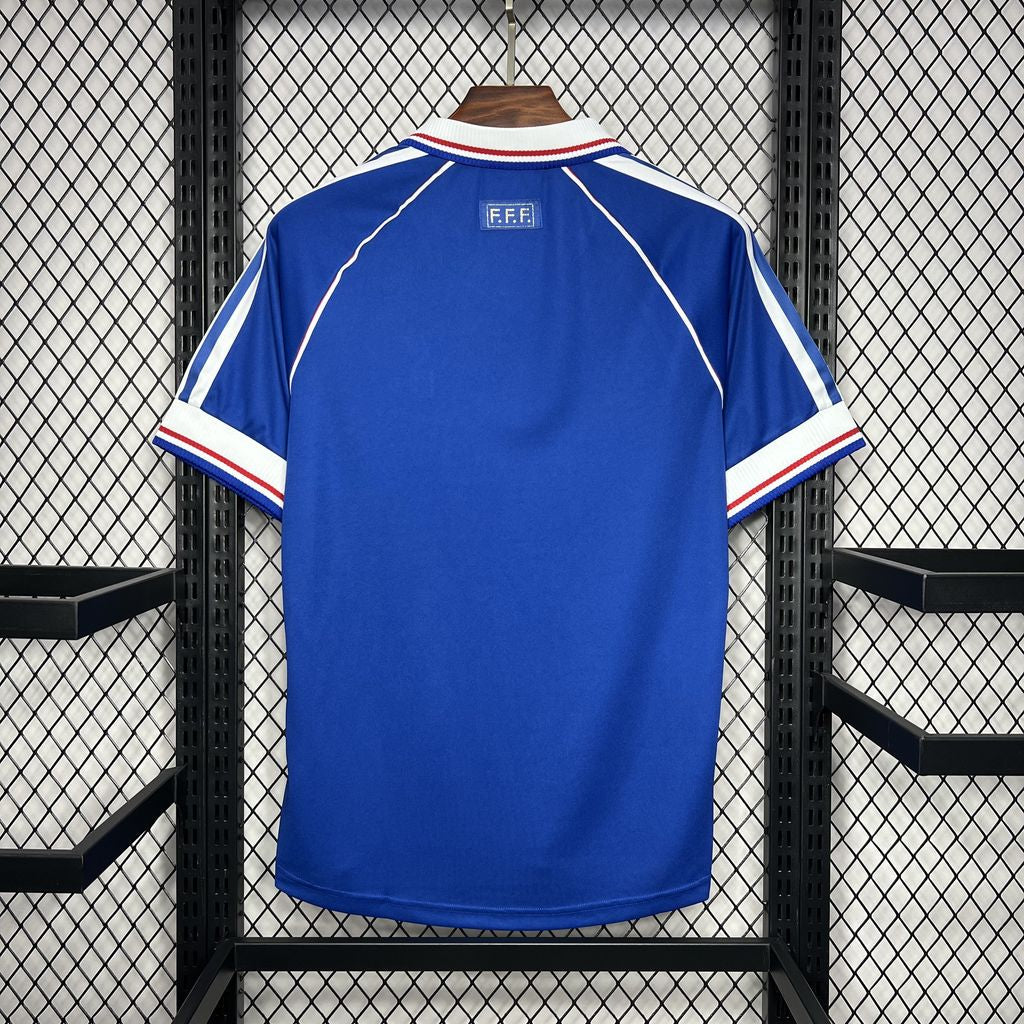 France 1998 Home Retro Jersey