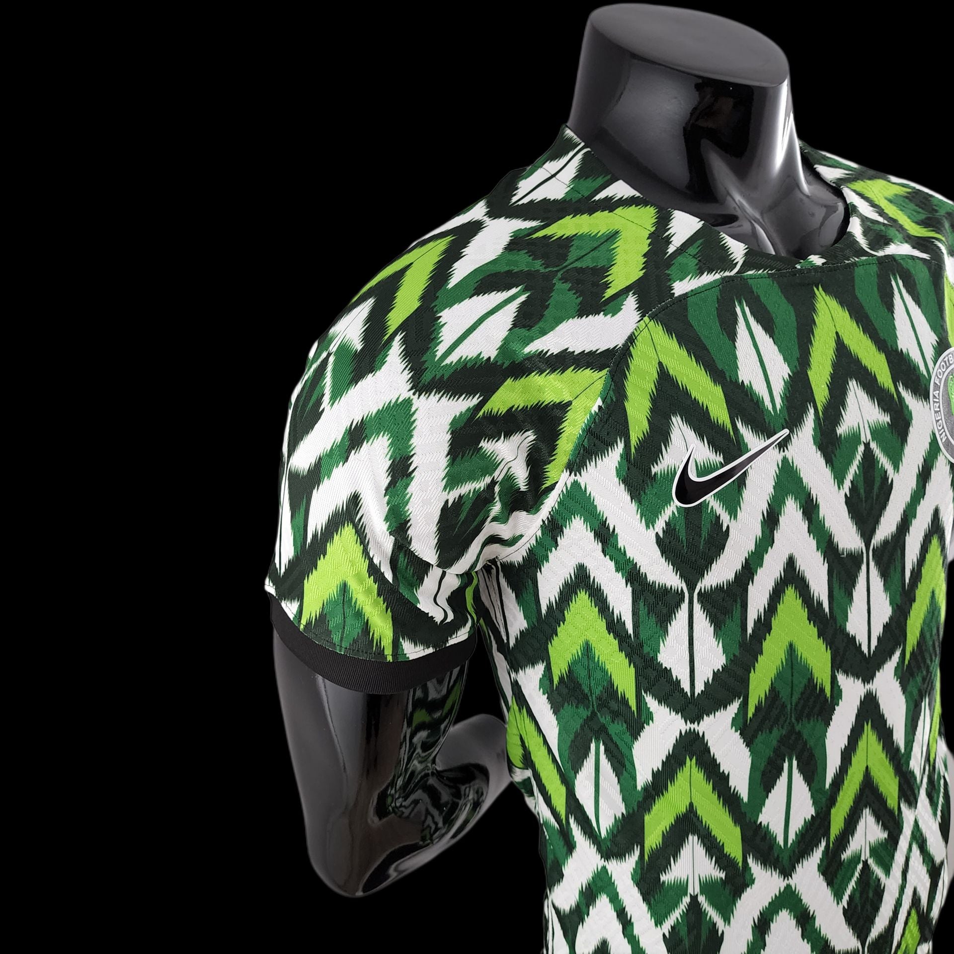 2022 player version Nigeria White Green