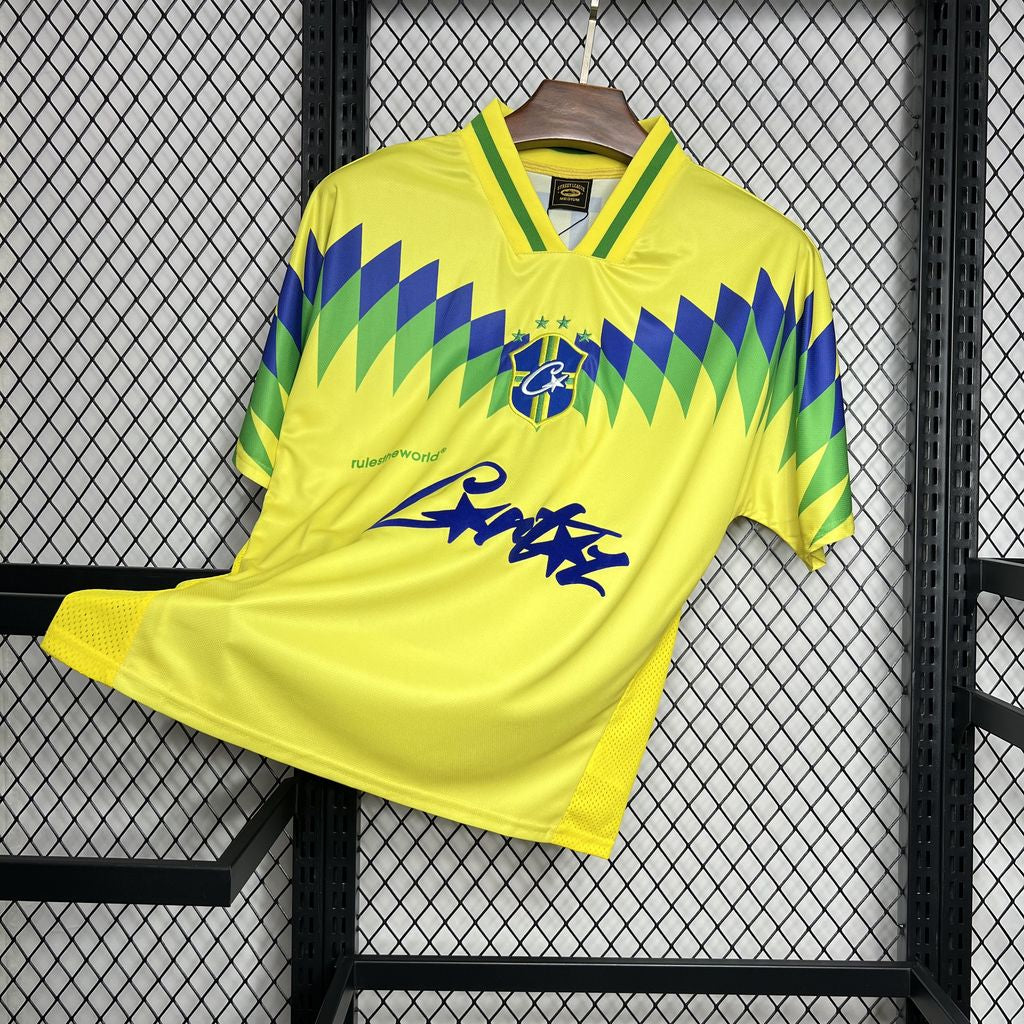 Brazil 1995 Home Corteiz Retro Jersey