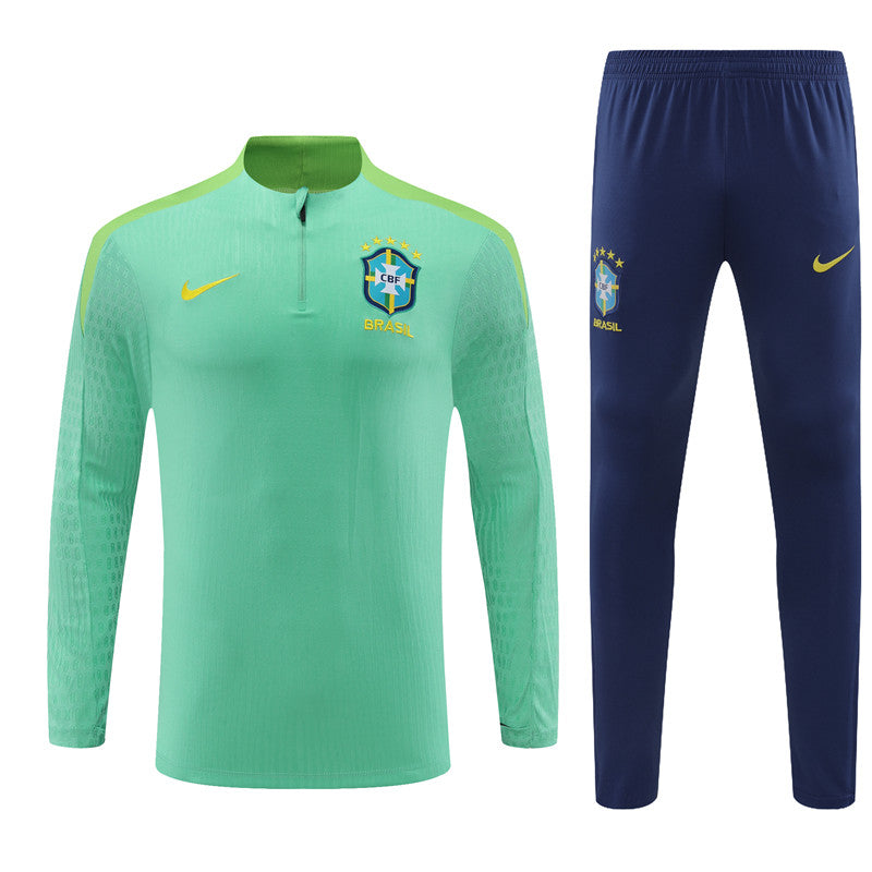 24-25 Brazil half zipper training tracksuit