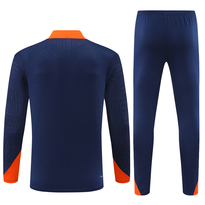 24-25 Netherlands half zipper training tracksuit