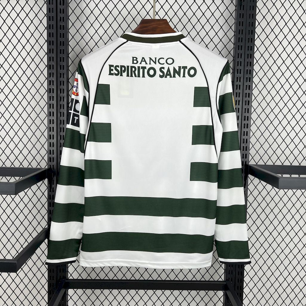 Sporting CP 2001/03 Home Long Sleeves Retro Jersey