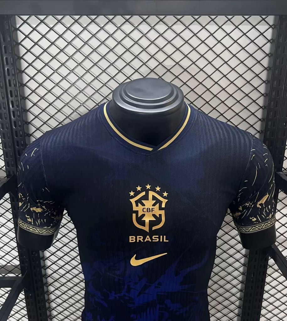 Brazil 2024/25 Blue Special Edition Jersey Player Version