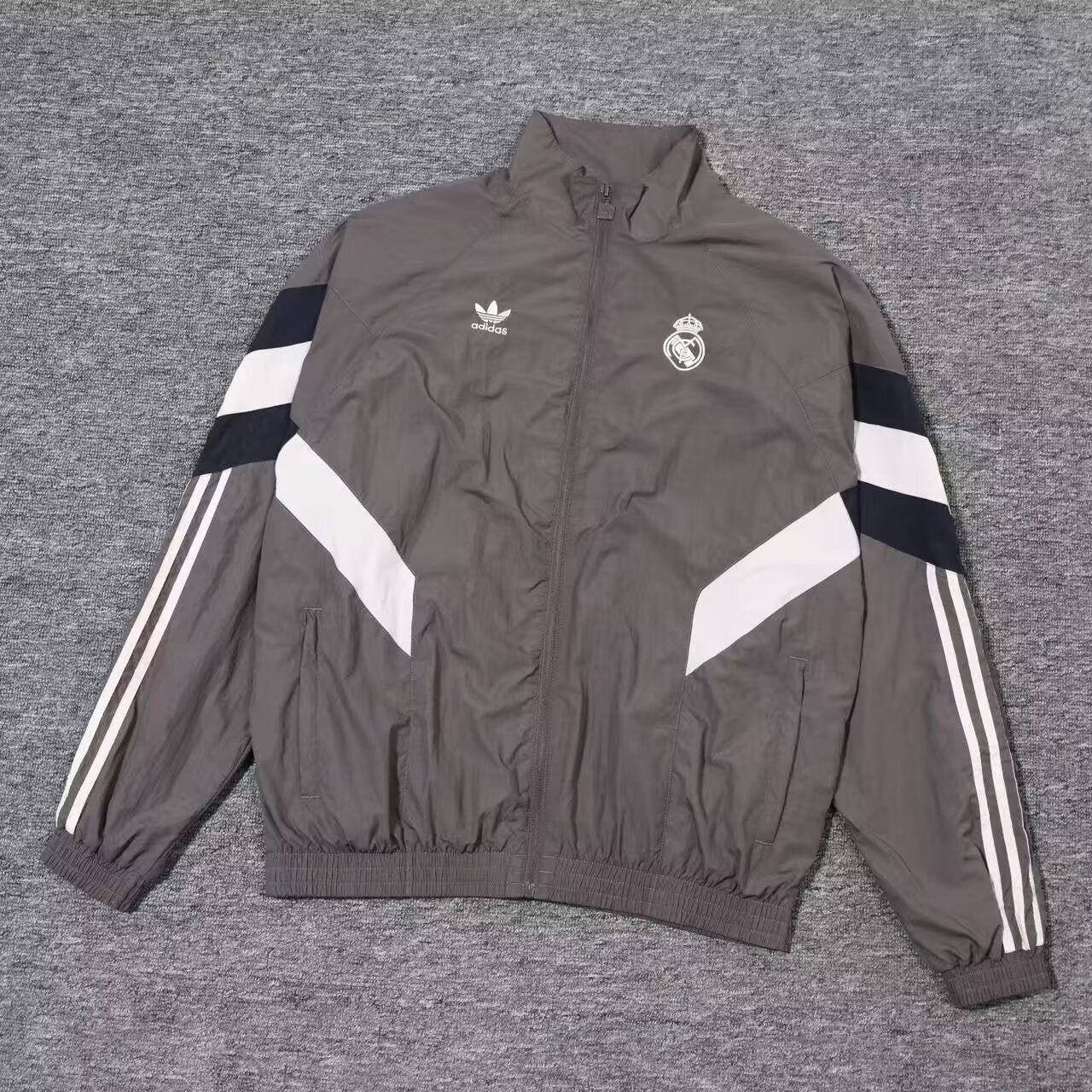 Real Madrid 2024 Retro Clover Double Jacket Set