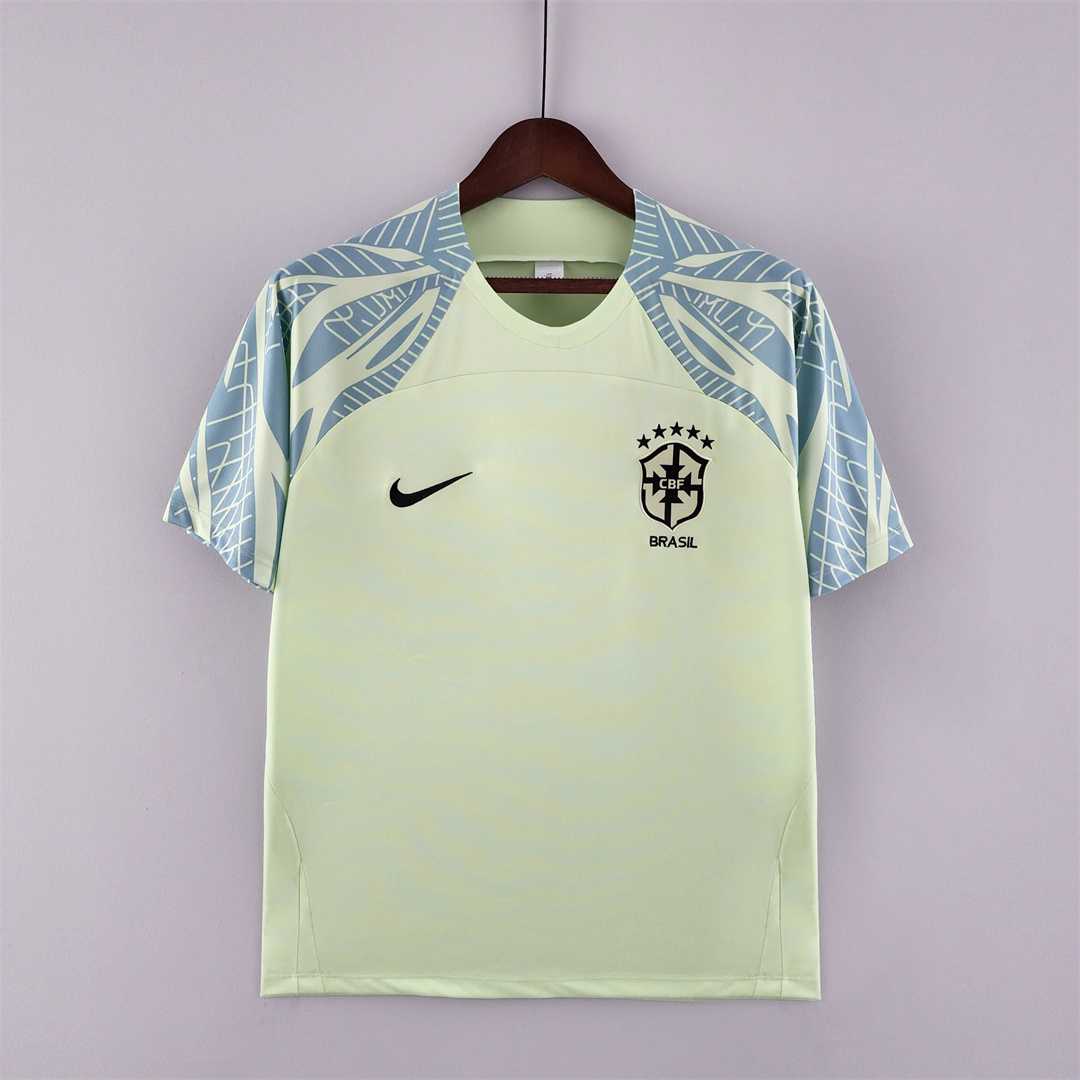 2022 Brazil training suit light green