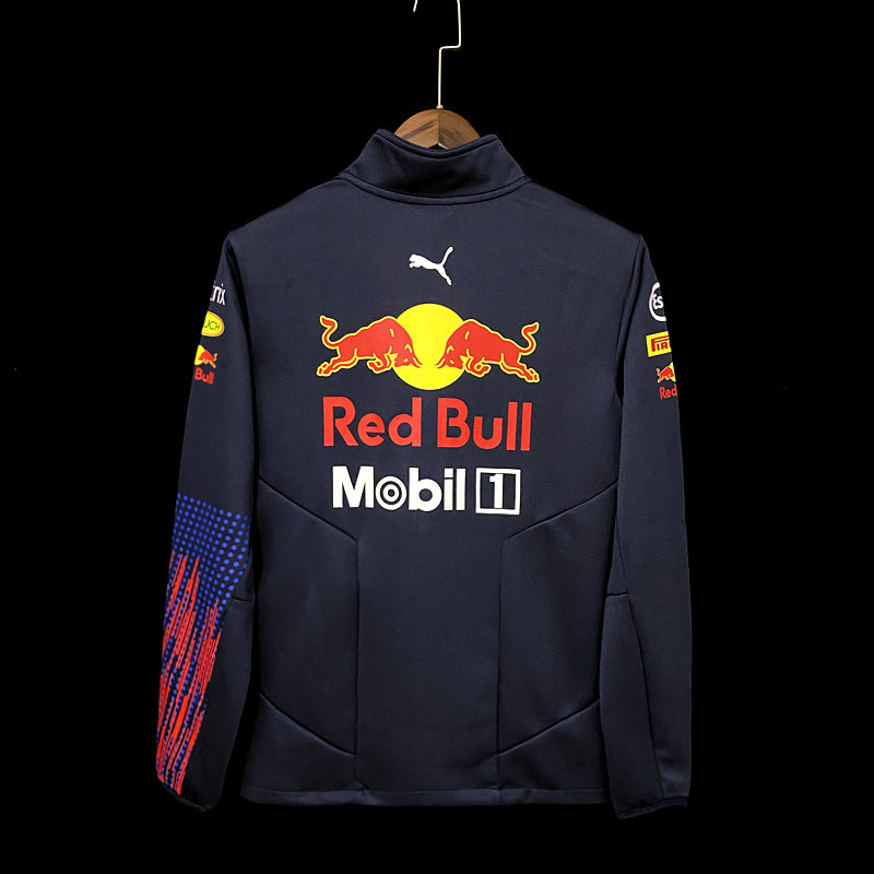 F1 Red Bull round neck racing suit winter