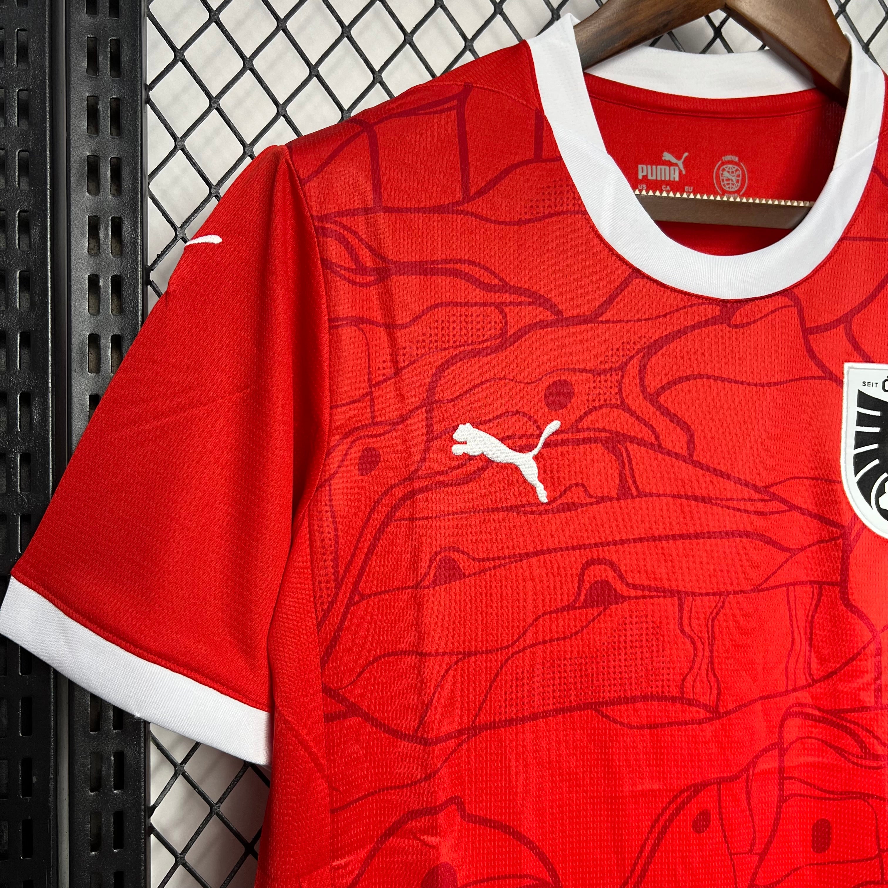 Austria 202425 Euro Home Jersey