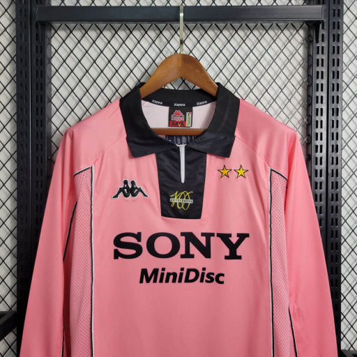 Retro 97-98 Juventus Long Sleeve Away