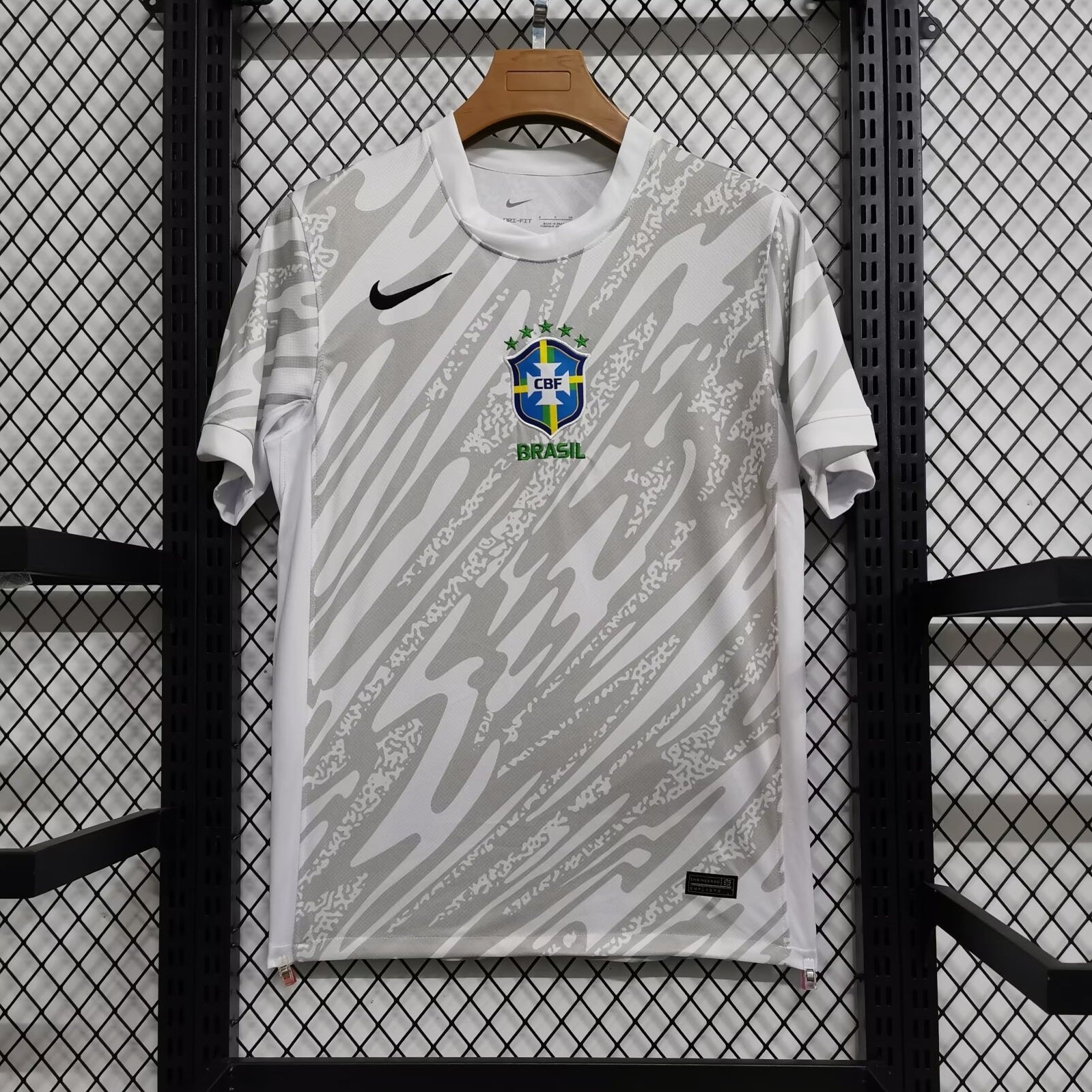 23-24 Brazil Goalkeeper Kit White